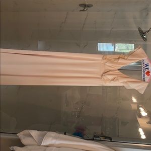 Champagne Bridesmaid Dress